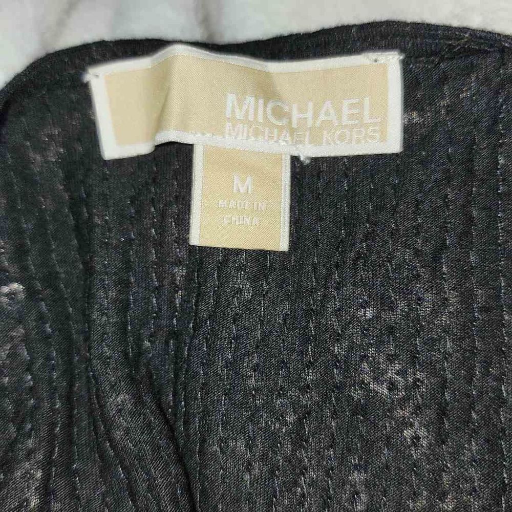 Michael Kors Colorblock Sequined Top - Picture 4 of 5